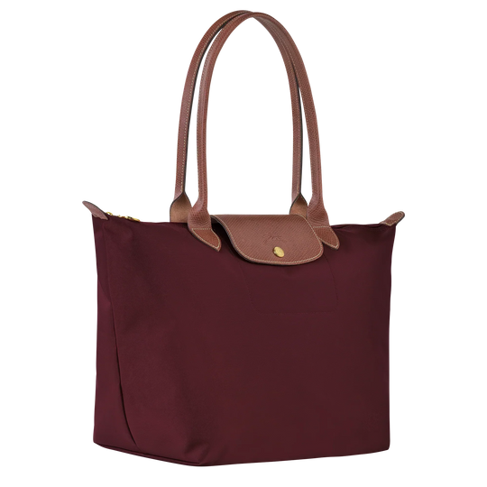 Longchamp - Large Le Pliage Tote, Burgundy