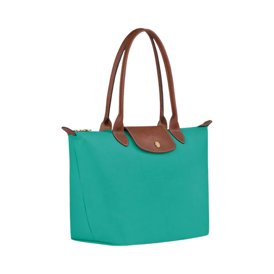Longchamp - Large Le Pliage Tote, Turquoise