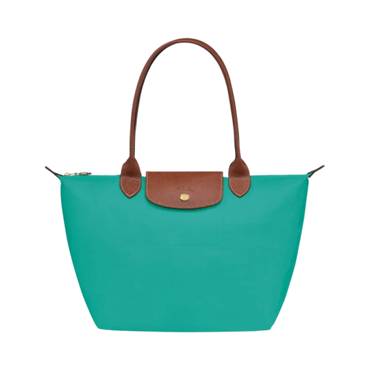 Longchamp - Large Le Pliage Tote, Turquoise